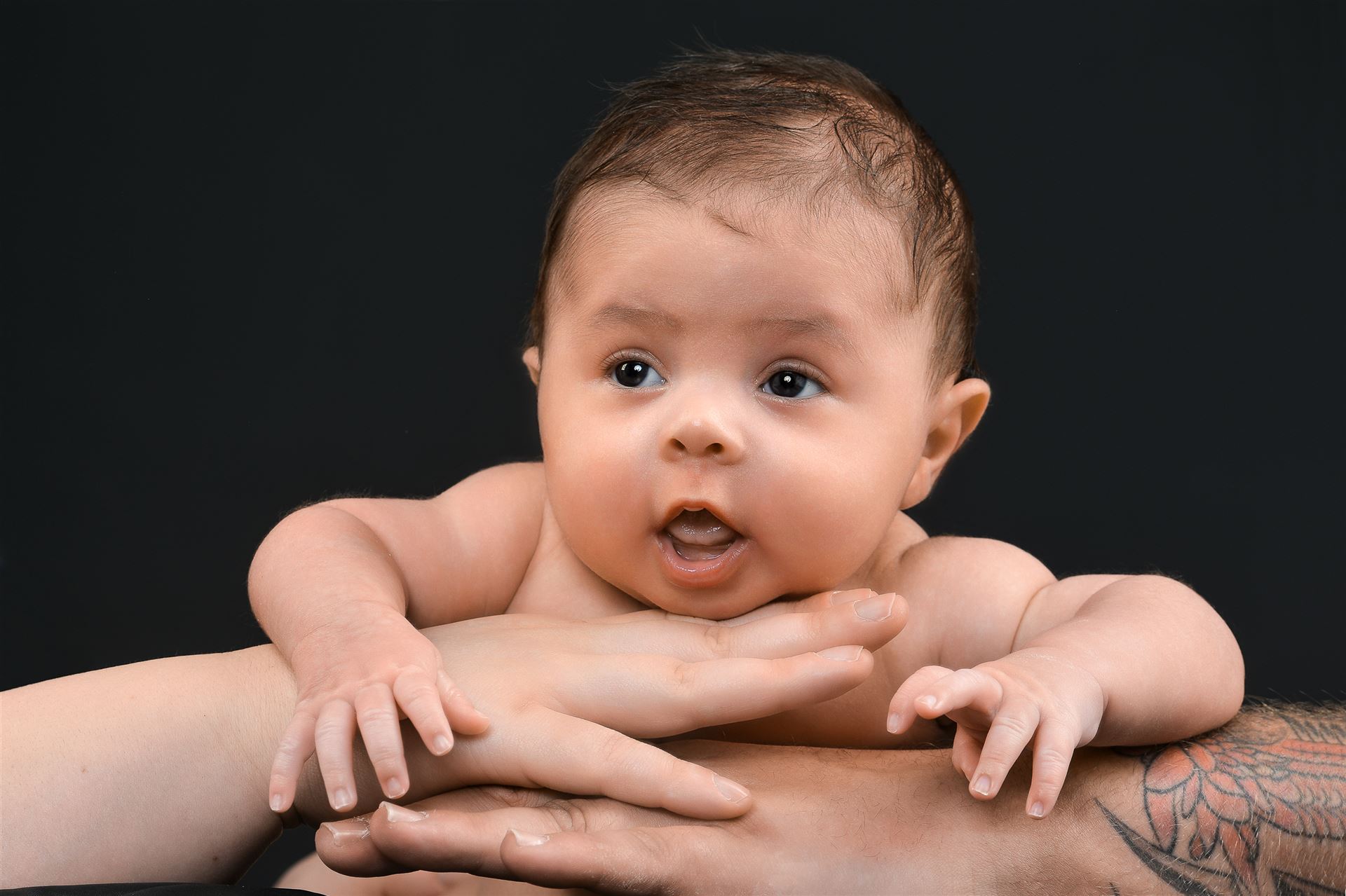 Neugeborenes beim Newborn-Shooting